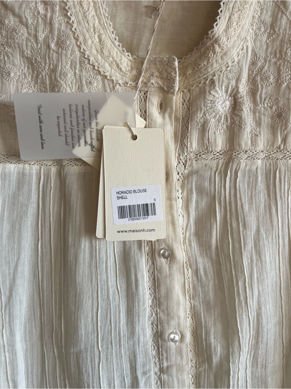 Maison Hotel Horacio Blouse - NWT - small - Picture 4 of 9